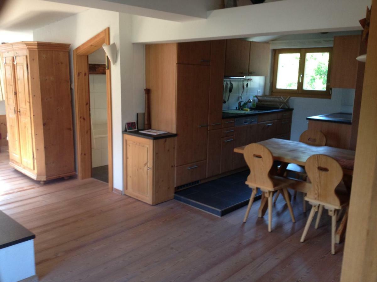 Apartmán Casa Nolens, Via Sura 4 Laax Exteriér fotografie